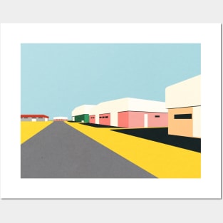 Desert Warehouses Posters and Art